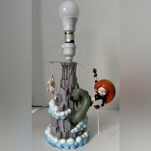 RARE Kim Possible Vintage 2004 Lamp Disney - Climbing Rufus - Works No Shade